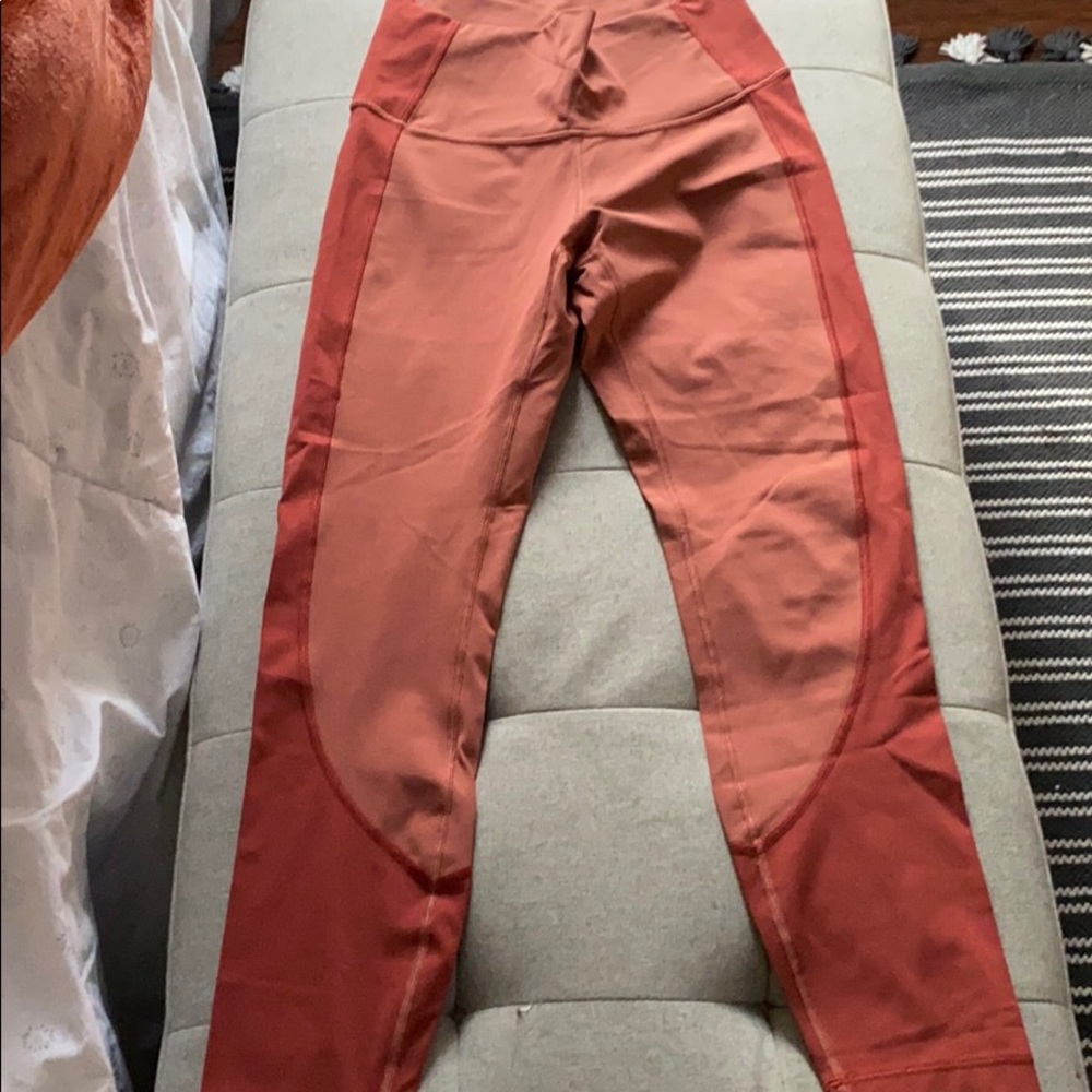 Lululemon color block leggings